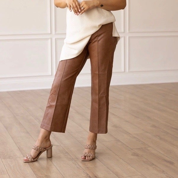 Snakeskin faux leather pants online